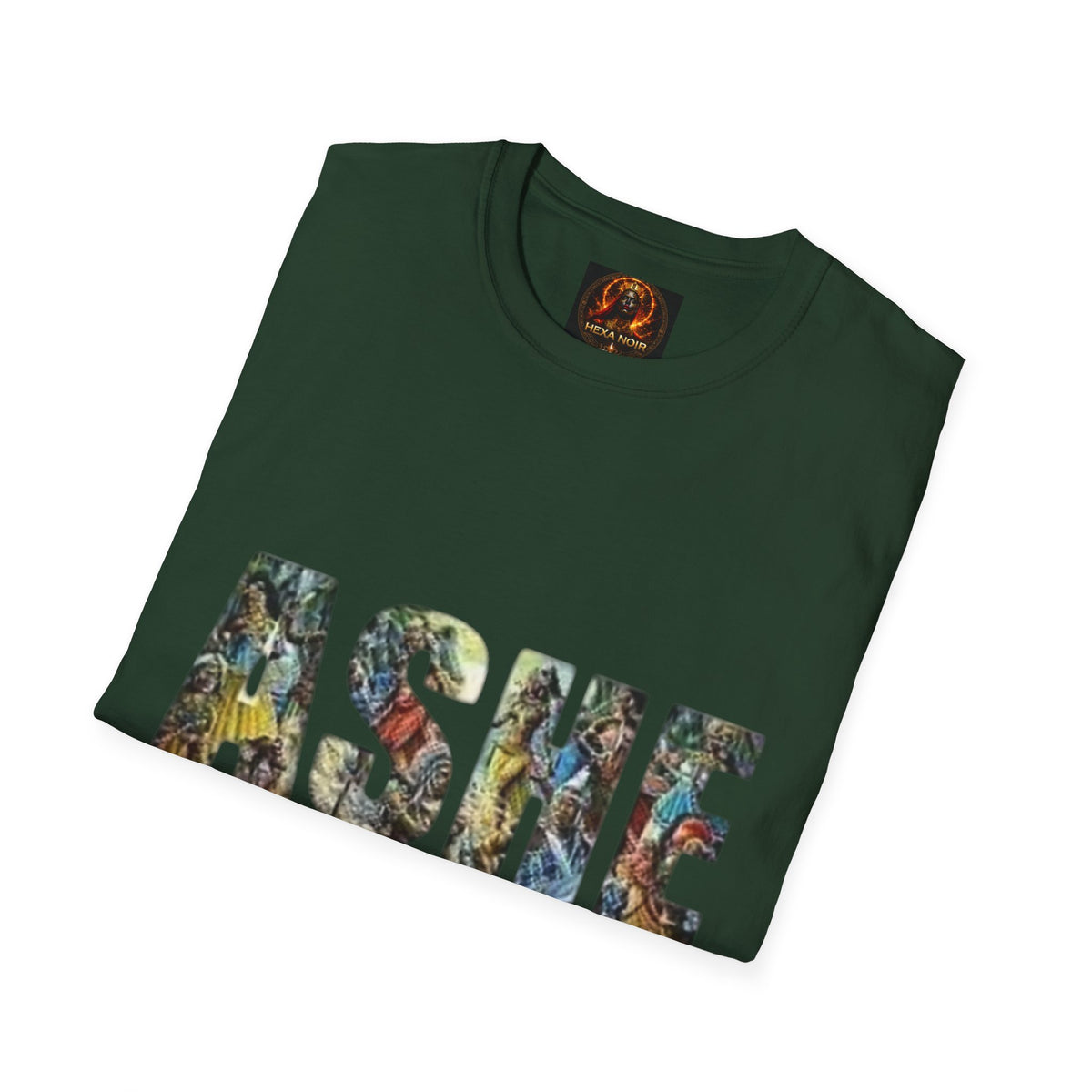 ASHE Power streetwear graphic tee by Hexa Noir