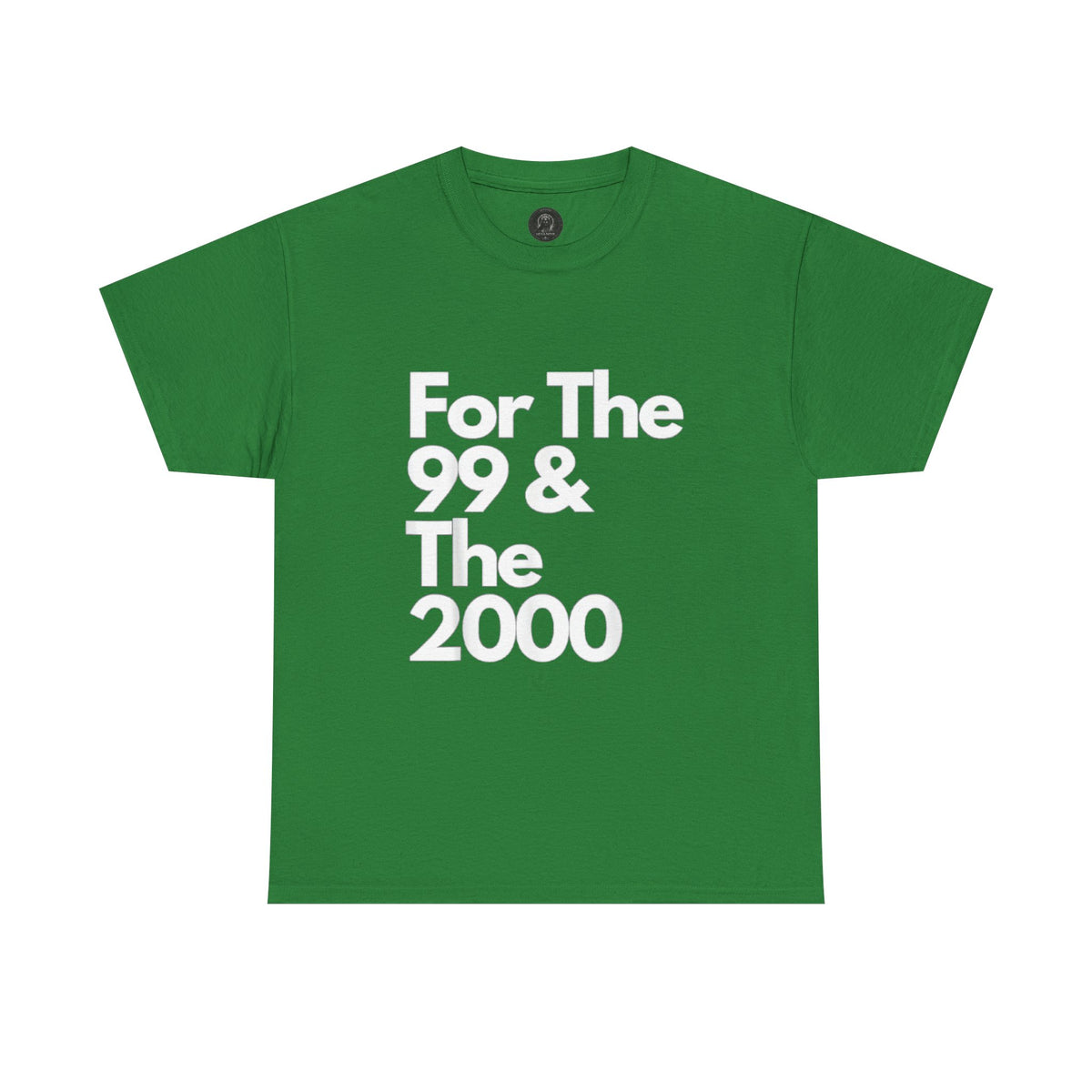 For The 99 & The 2000 Y2K nostalgia graphic tee by Hexa Noir
