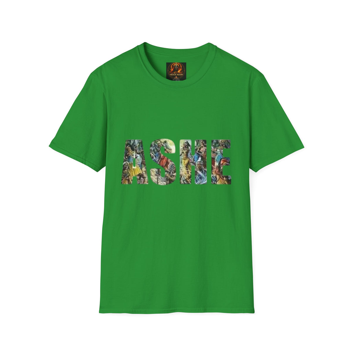 ASHE Power streetwear graphic tee by Hexa Noir