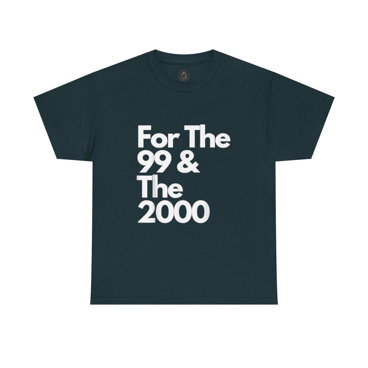 For The 99 & The 2000 Y2K nostalgia graphic tee by Hexa Noir