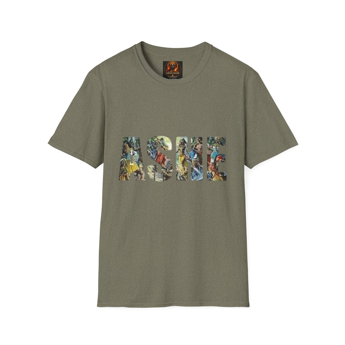 ASHE Power streetwear graphic tee by Hexa Noir