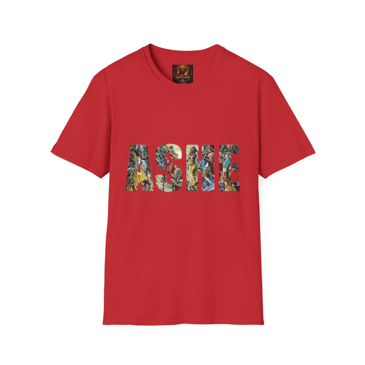 ASHE Power streetwear graphic tee by Hexa Noir