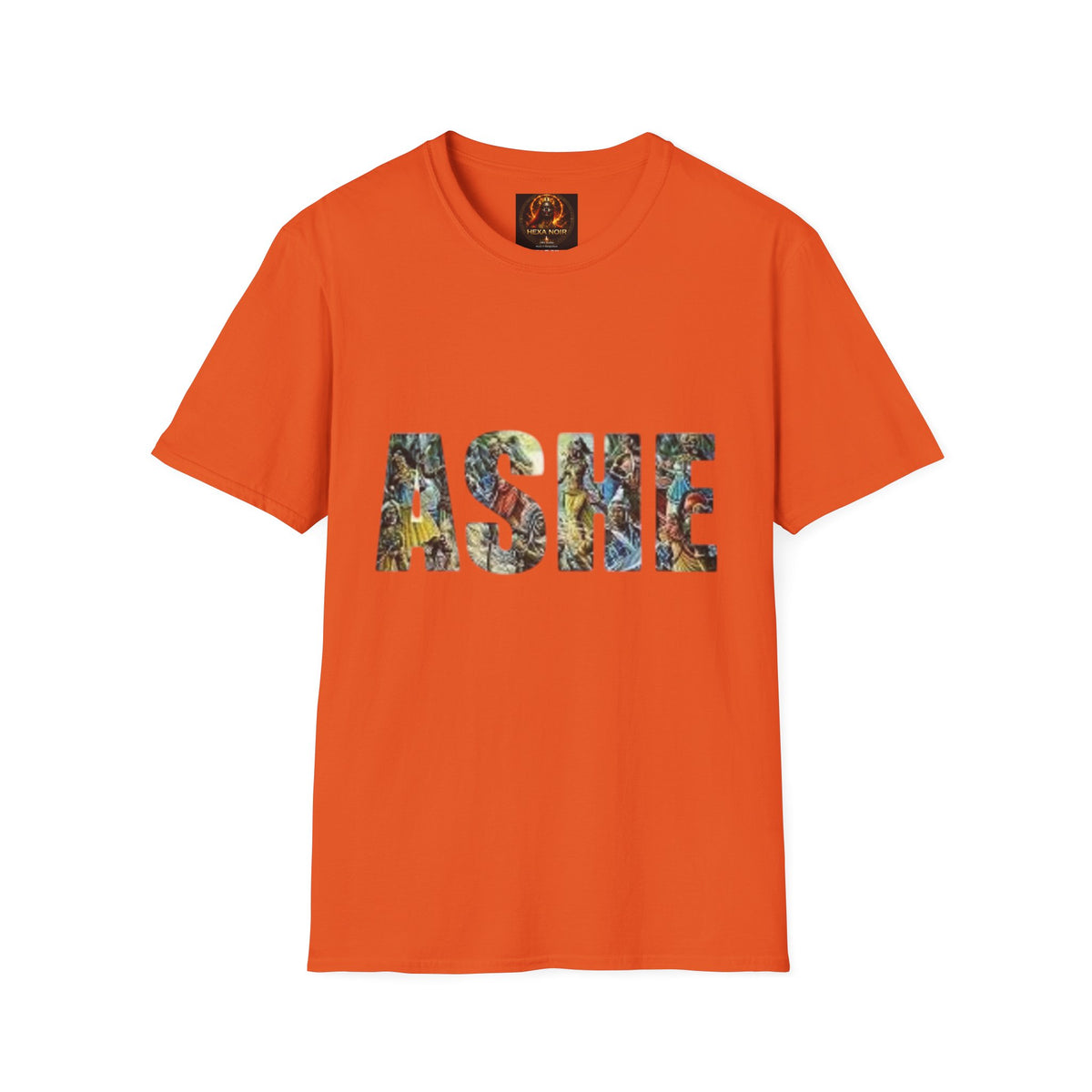 ASHE Power streetwear graphic tee by Hexa Noir