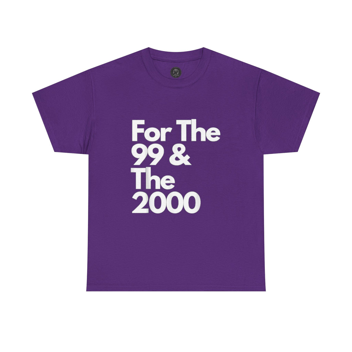 For The 99 & The 2000 Y2K nostalgia graphic tee by Hexa Noir