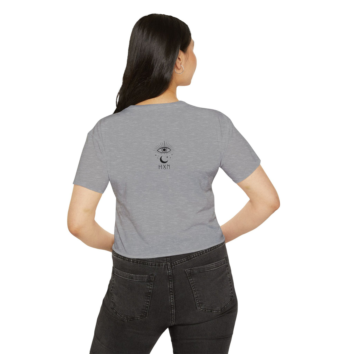 Corporate Dropout gothic festival crop top by Hexa Noir
