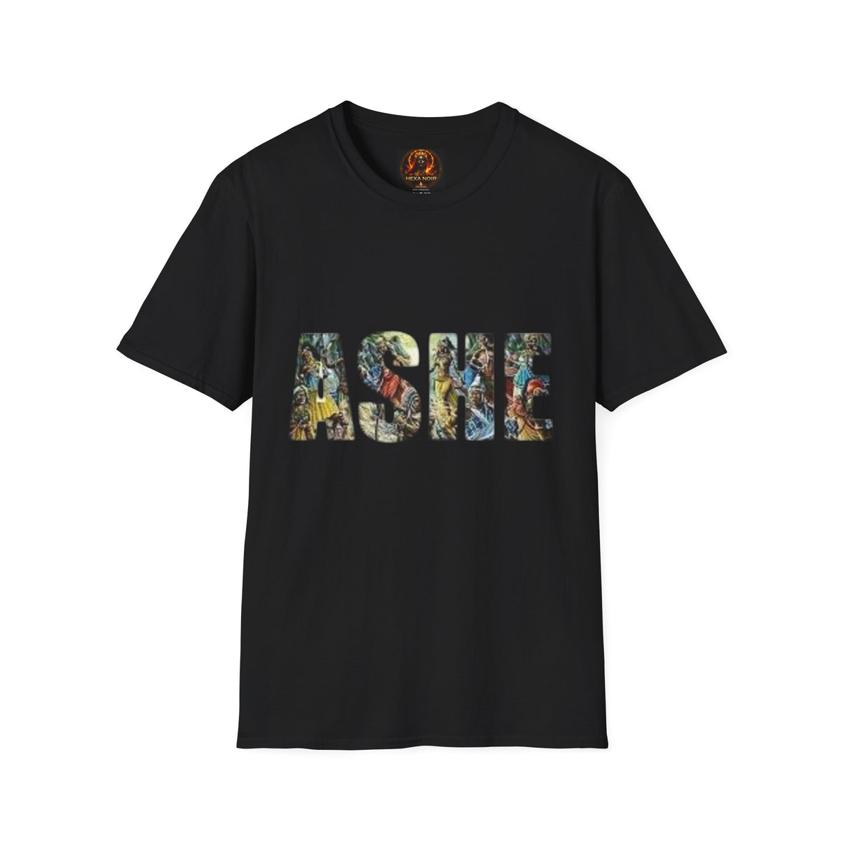 ASHE Power streetwear graphic tee by Hexa Noir