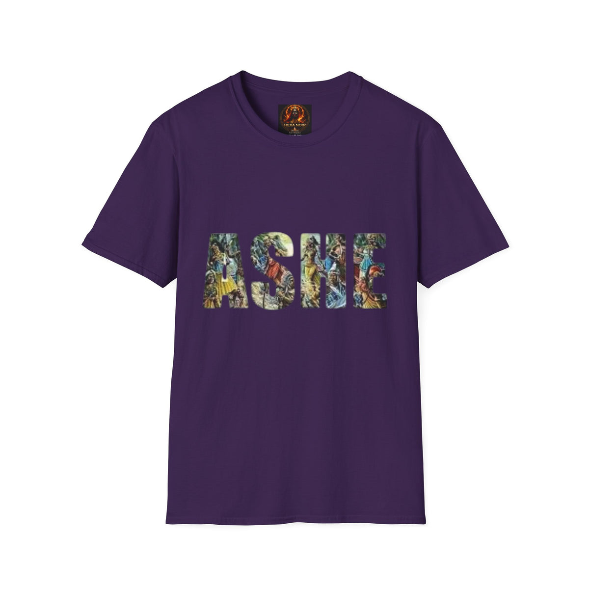 ASHE Power streetwear graphic tee by Hexa Noir