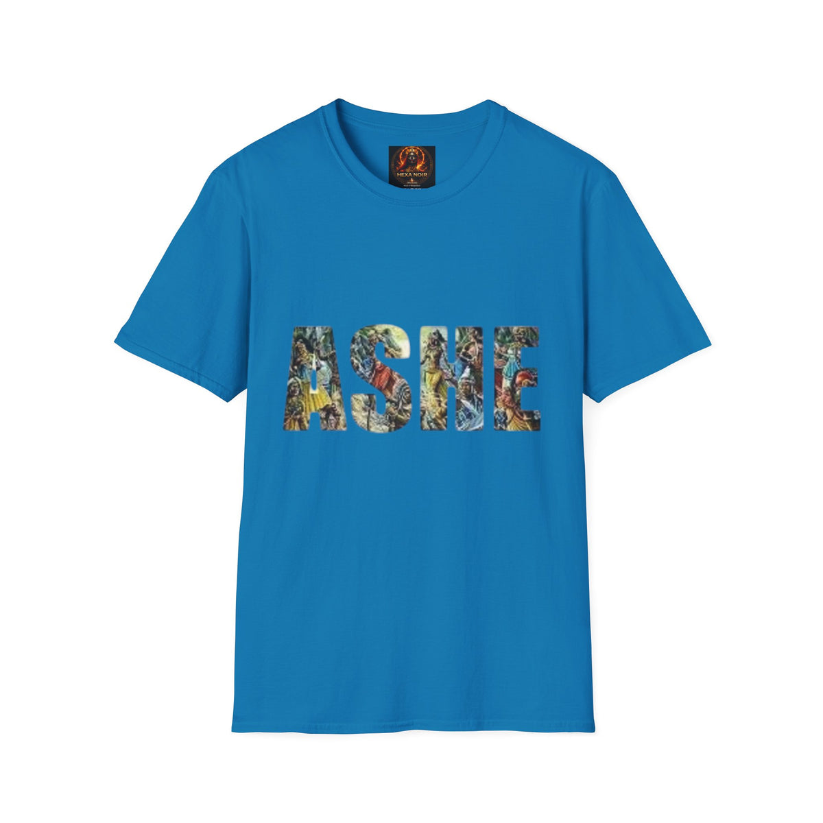 ASHE Power streetwear graphic tee by Hexa Noir