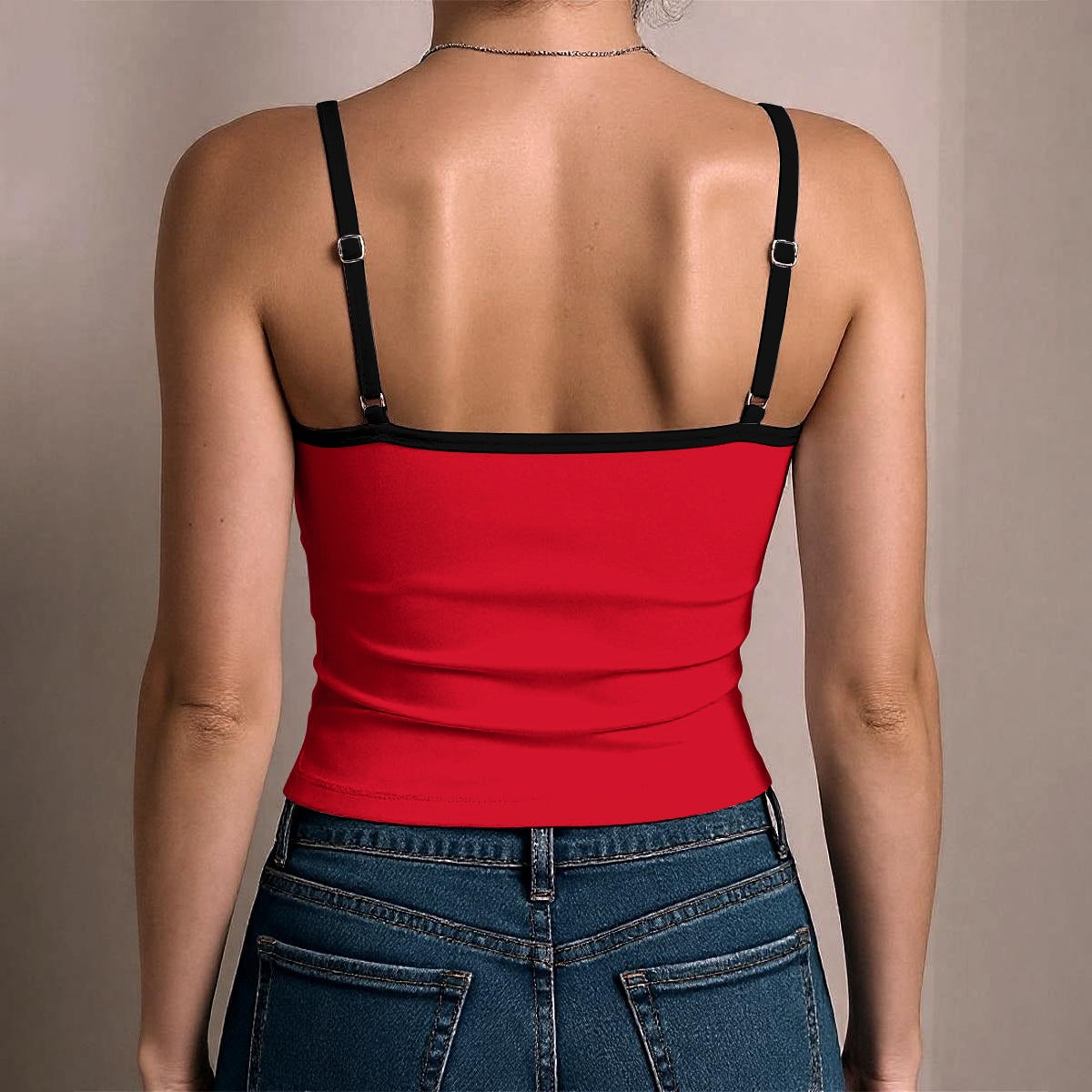 All-Over Print Women's Spaghetti Strap Tank Top