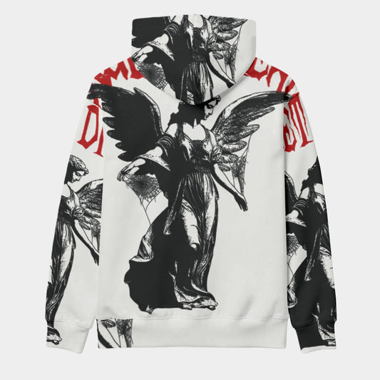 Hexa Noir Nocturnal Collection: Fleece-Lined Pullover Hoodie