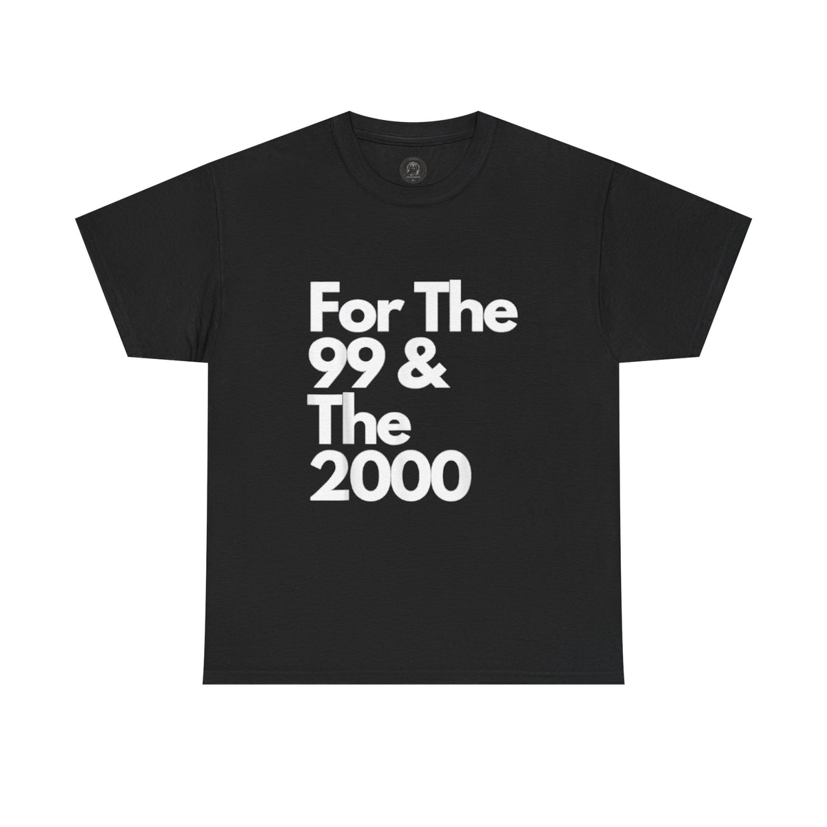 For The 99 & The 2000 Y2K nostalgia graphic tee by Hexa Noir