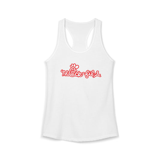 ThiCkfila women's racerback tank by Hexa Noir