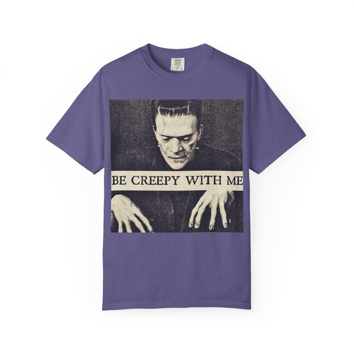 Be Creepy With Me gothic horror graphic tee by Hexa Noir