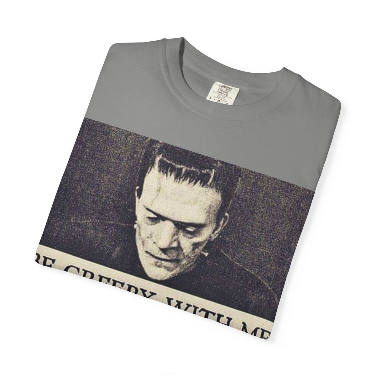 Be Creepy With Me gothic horror graphic tee by Hexa Noir