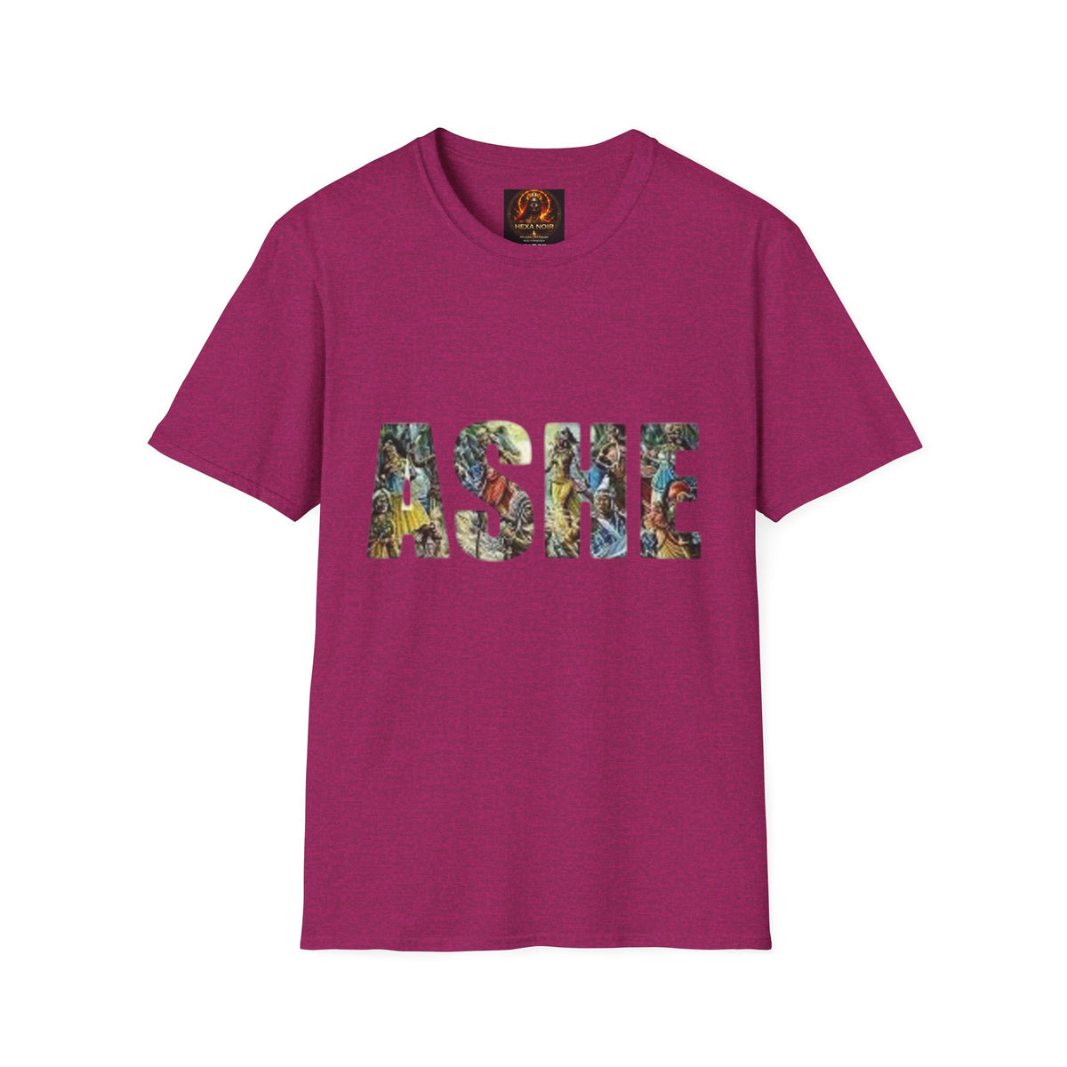 ASHE Power streetwear graphic tee by Hexa Noir
