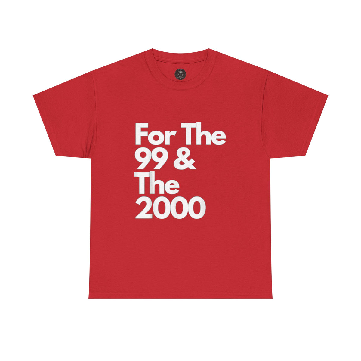 For The 99 & The 2000 Y2K nostalgia graphic tee by Hexa Noir