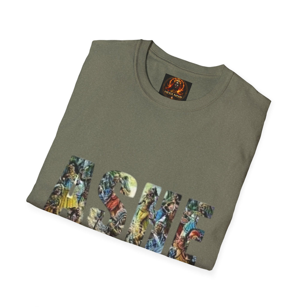 ASHE Power streetwear graphic tee by Hexa Noir