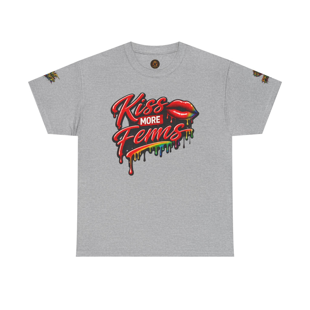 Kiss More Fems Pride Tee | Hexa Noir Pride '26 Collection