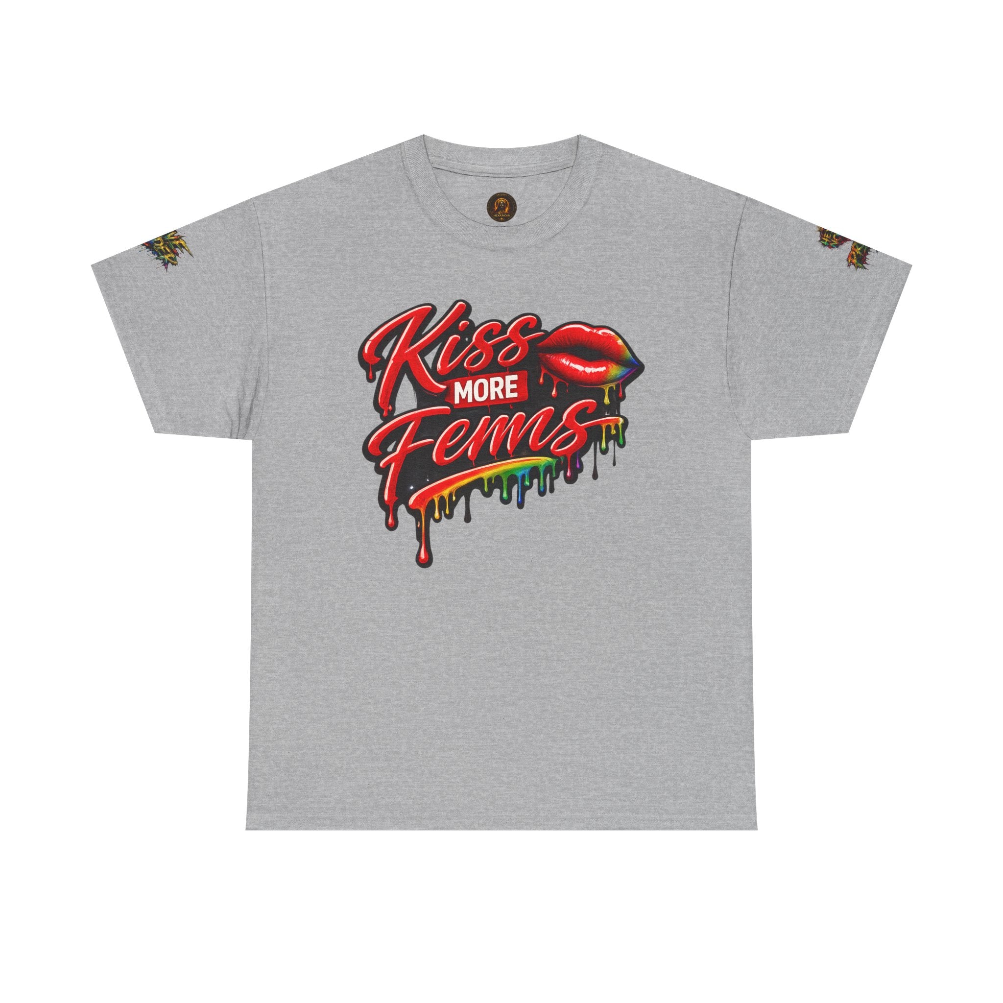 Kiss More Fems Pride Tee | Hexa Noir Pride '26 Collection
