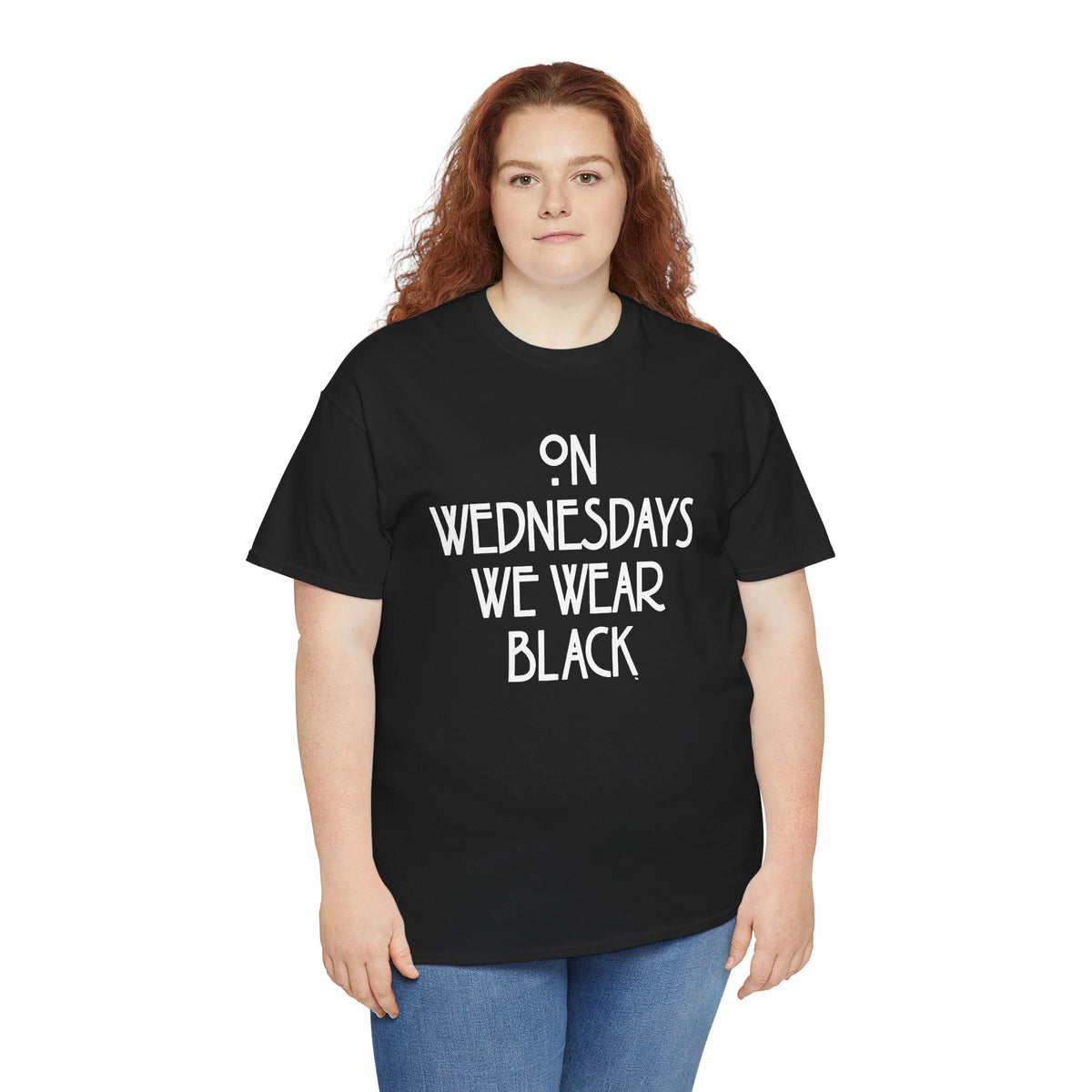 On Wednesdays We Wear Black T‑Shirt