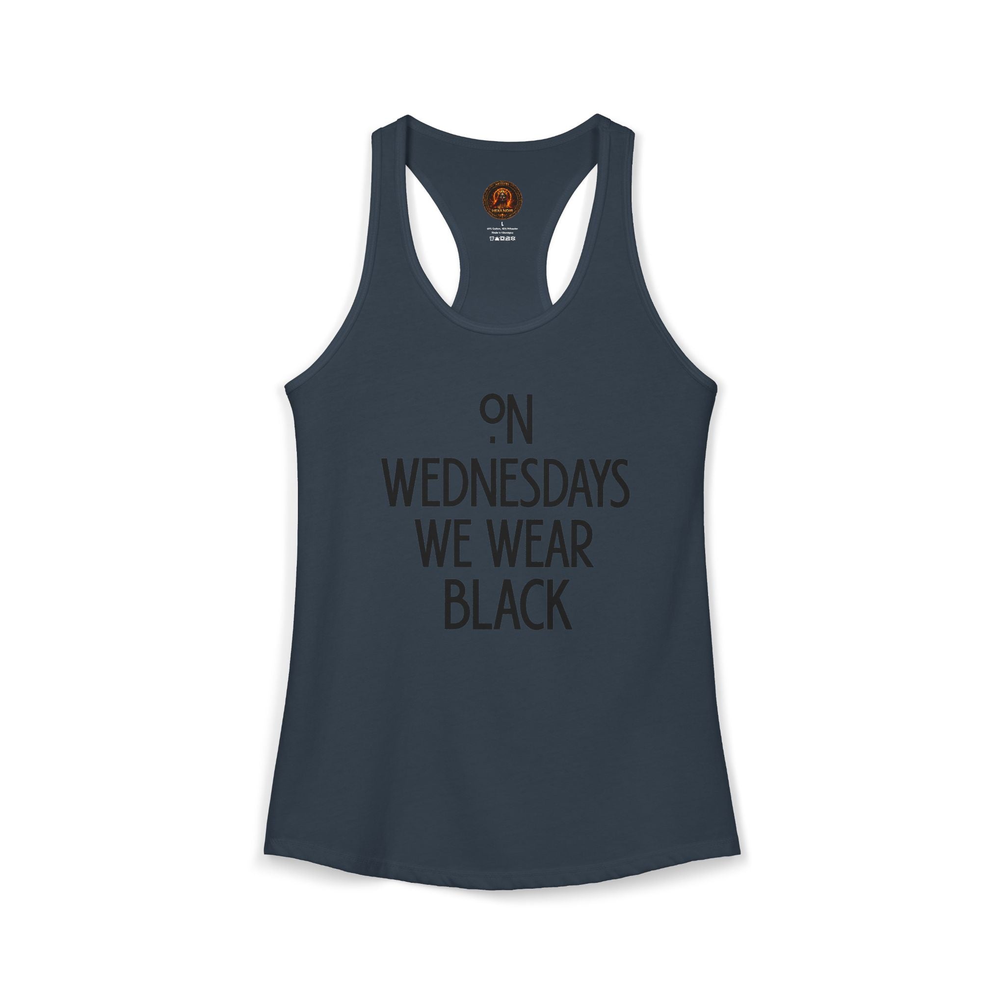 On Wednesdays we Wear HEXA NOIR Unisex Tank
