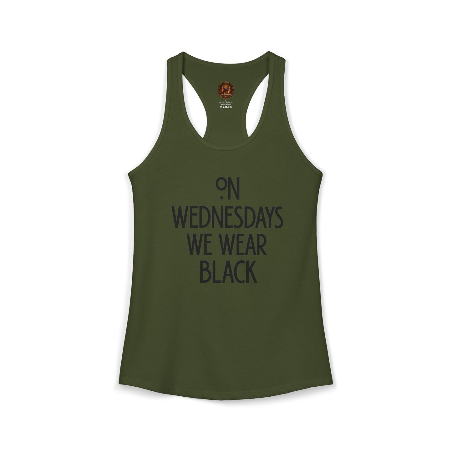 On Wednesdays we Wear HEXA NOIR Unisex Tank