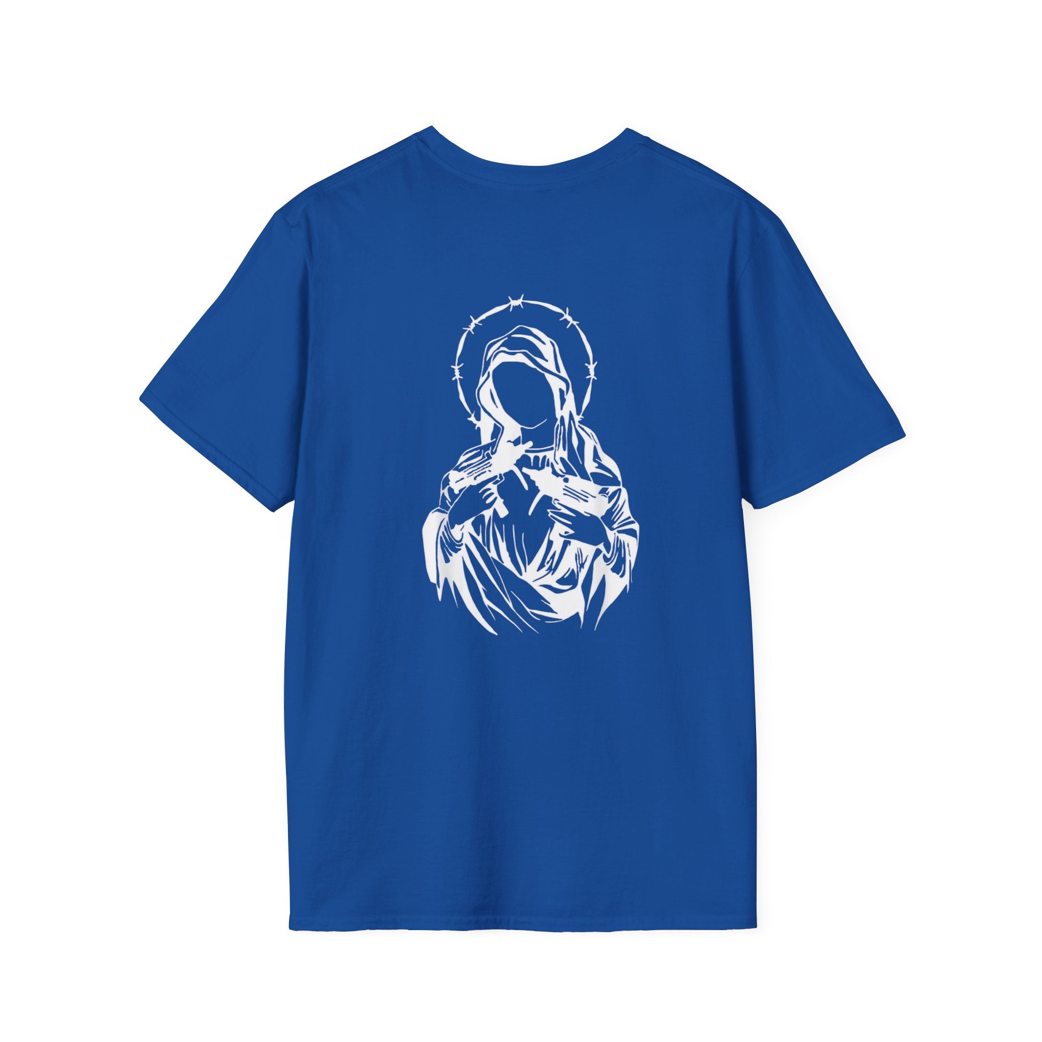 Sacred Mary Outline Minimalist Madonna T-Shirt