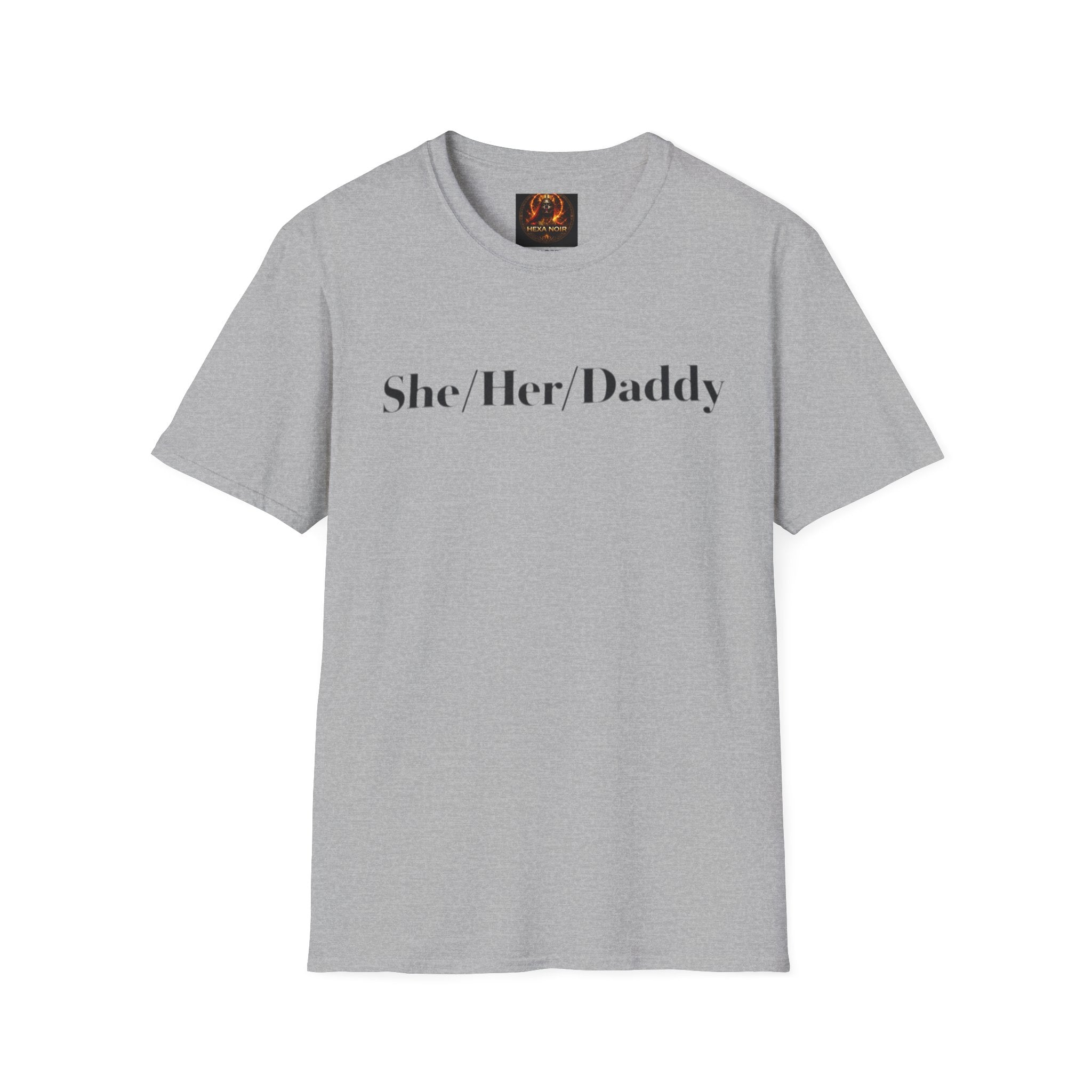 She/Her/Daddy Unisex Softstyle T-Shirt