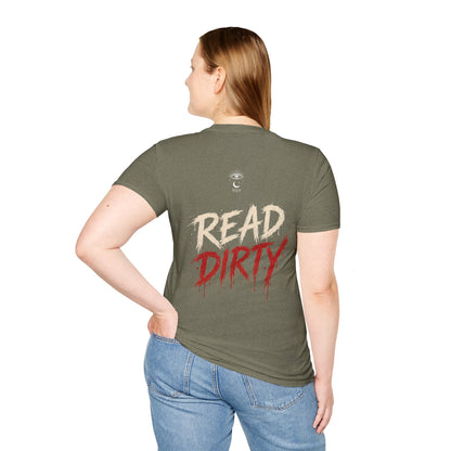 Book Smug  Lettering Tee  – Dark Romance Reader Aesthetic