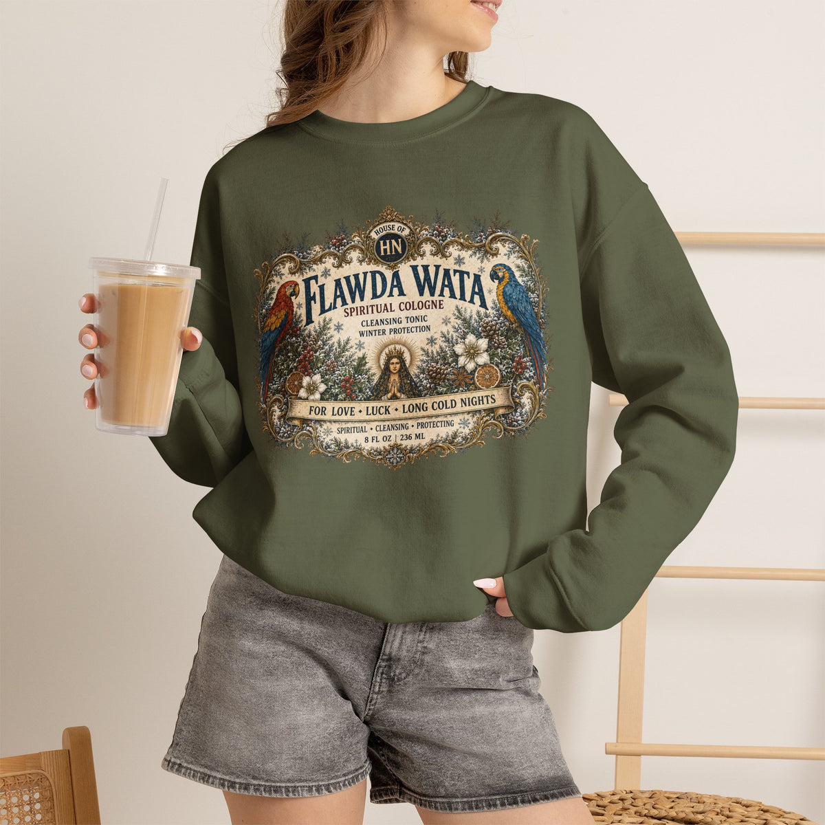 Hexa Noir Flawda Wata Winter Herbal Apothecary Design