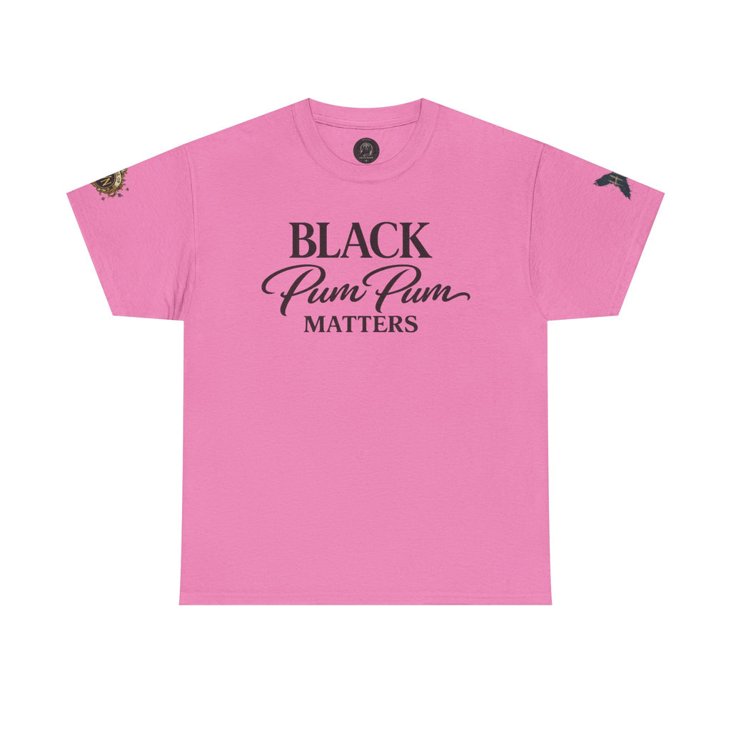 House of H/N Tee BLACK PUM PUM MATTERS