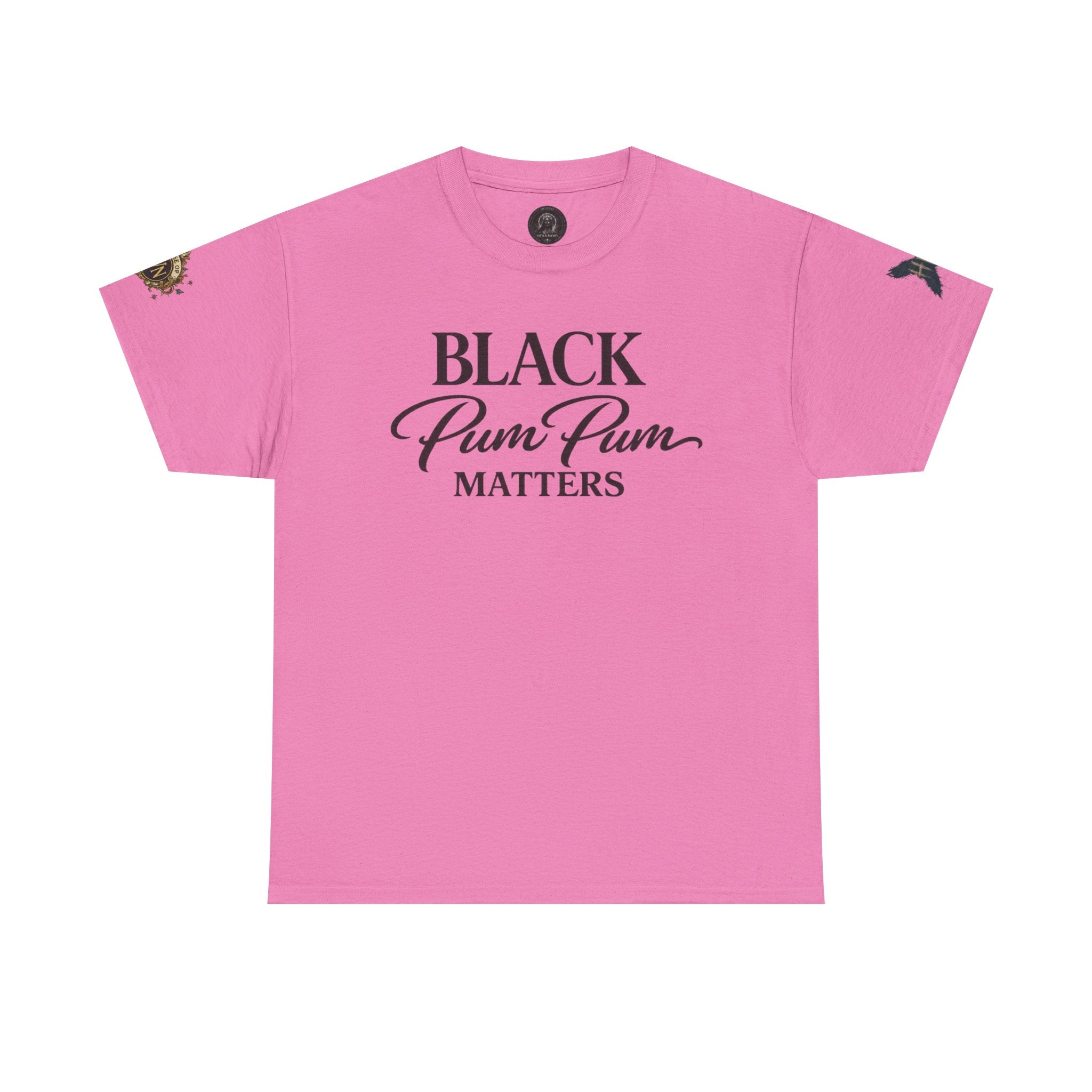 House of H/N Tee BLACK PUM PUM MATTERS