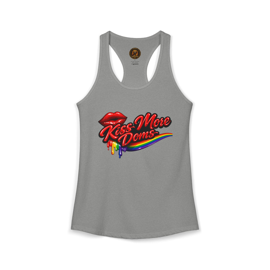 Kiss More Doms Pride Razorback Tank | Hexa Noir Pride '26