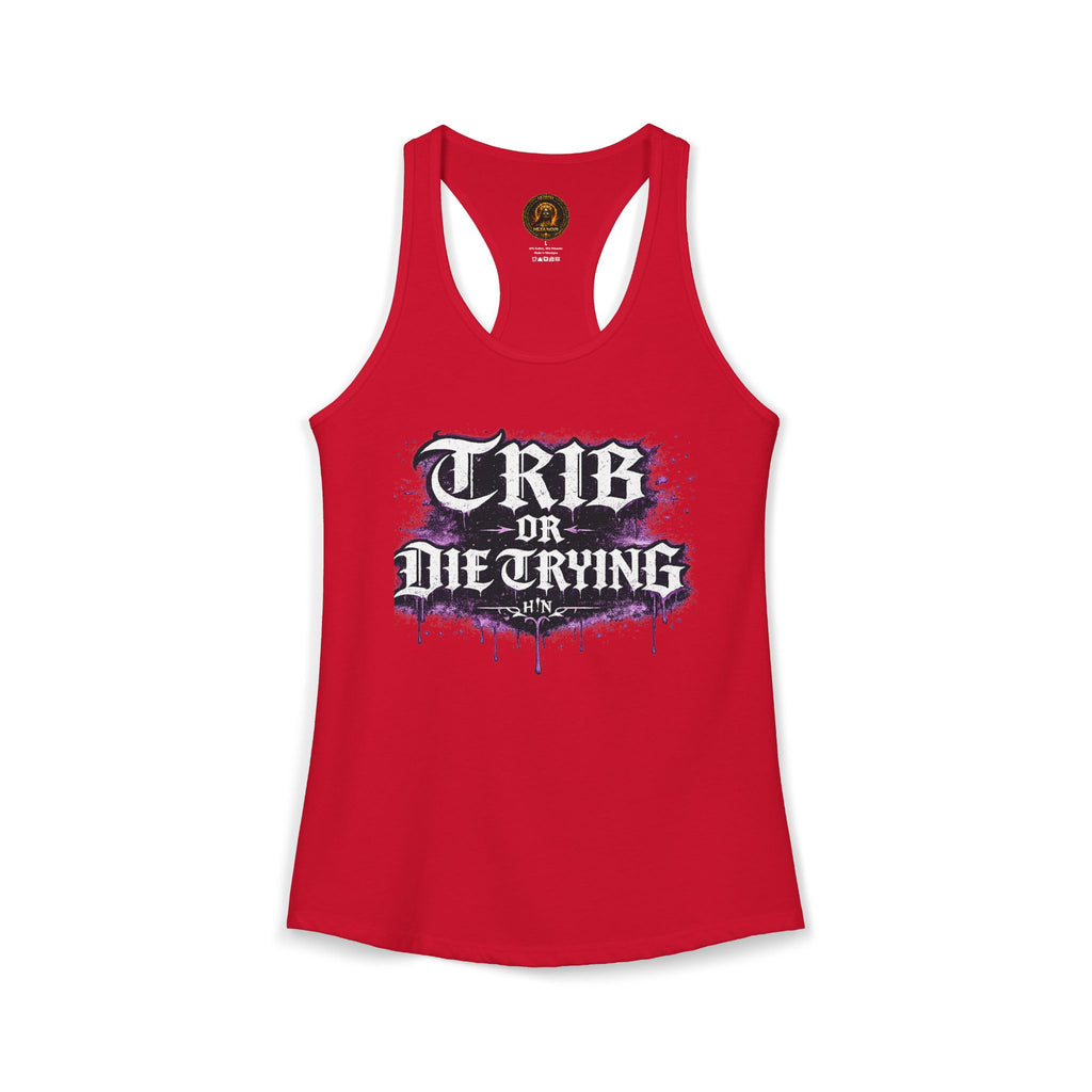 TRIB OR DIE TRYING | Queer Goth Pride Tank