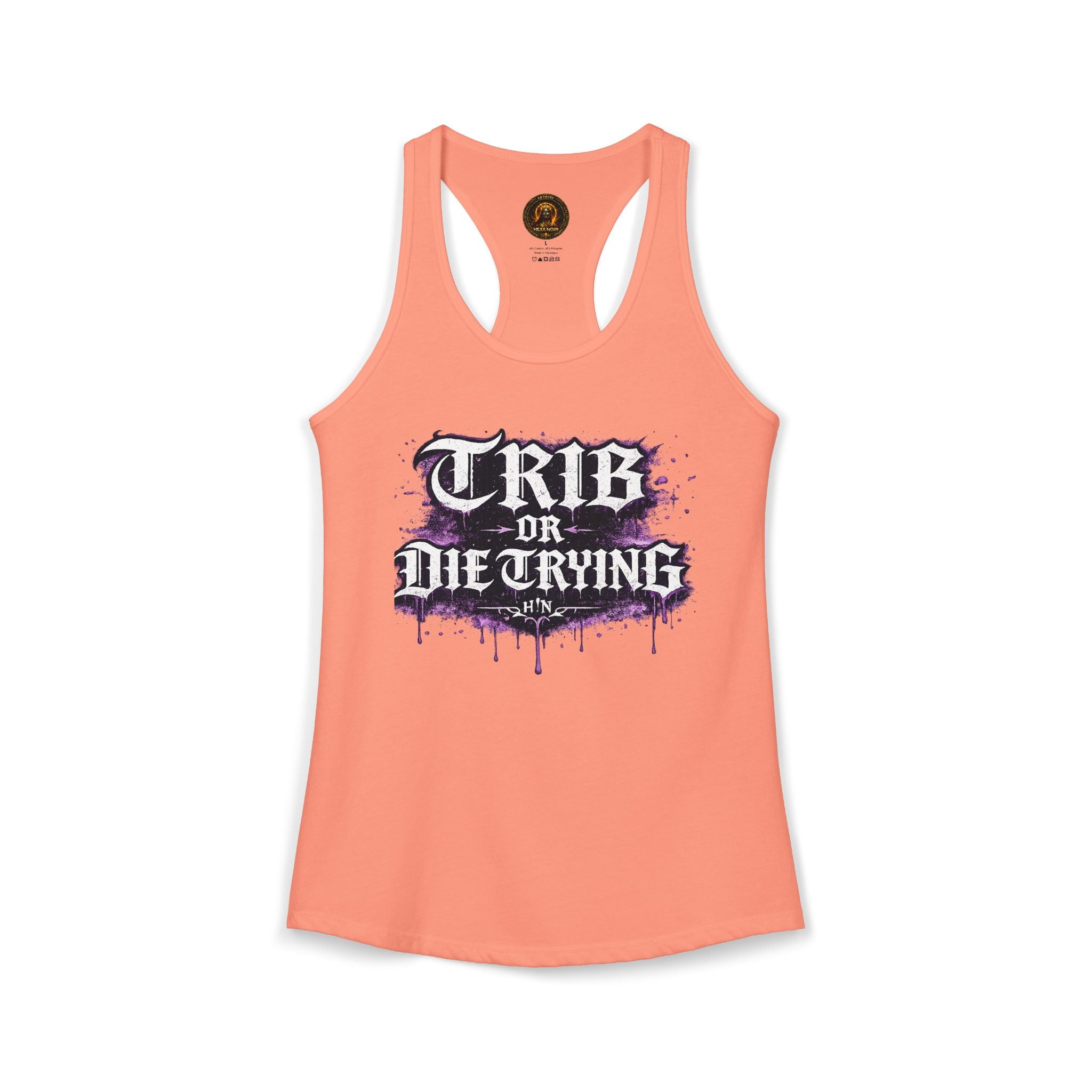TRIB OR DIE TRYING | Queer Goth Pride Tank