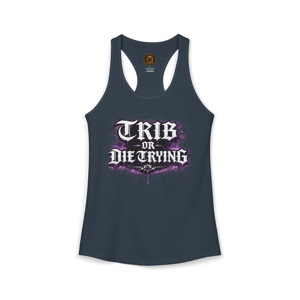 TRIB OR DIE TRYING | Queer Goth Pride Tank