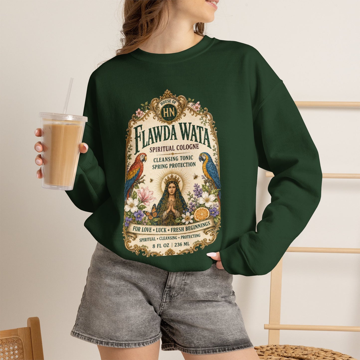 Hexa Noir Flawda Wata Spring Herbal Apothecary Design