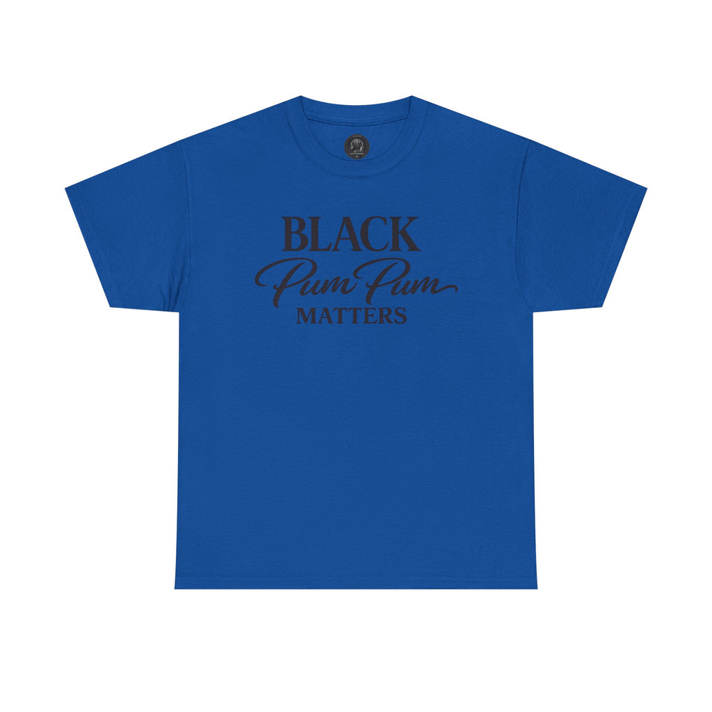 House of H/N Tee BLACK PUM PUM MATTERS