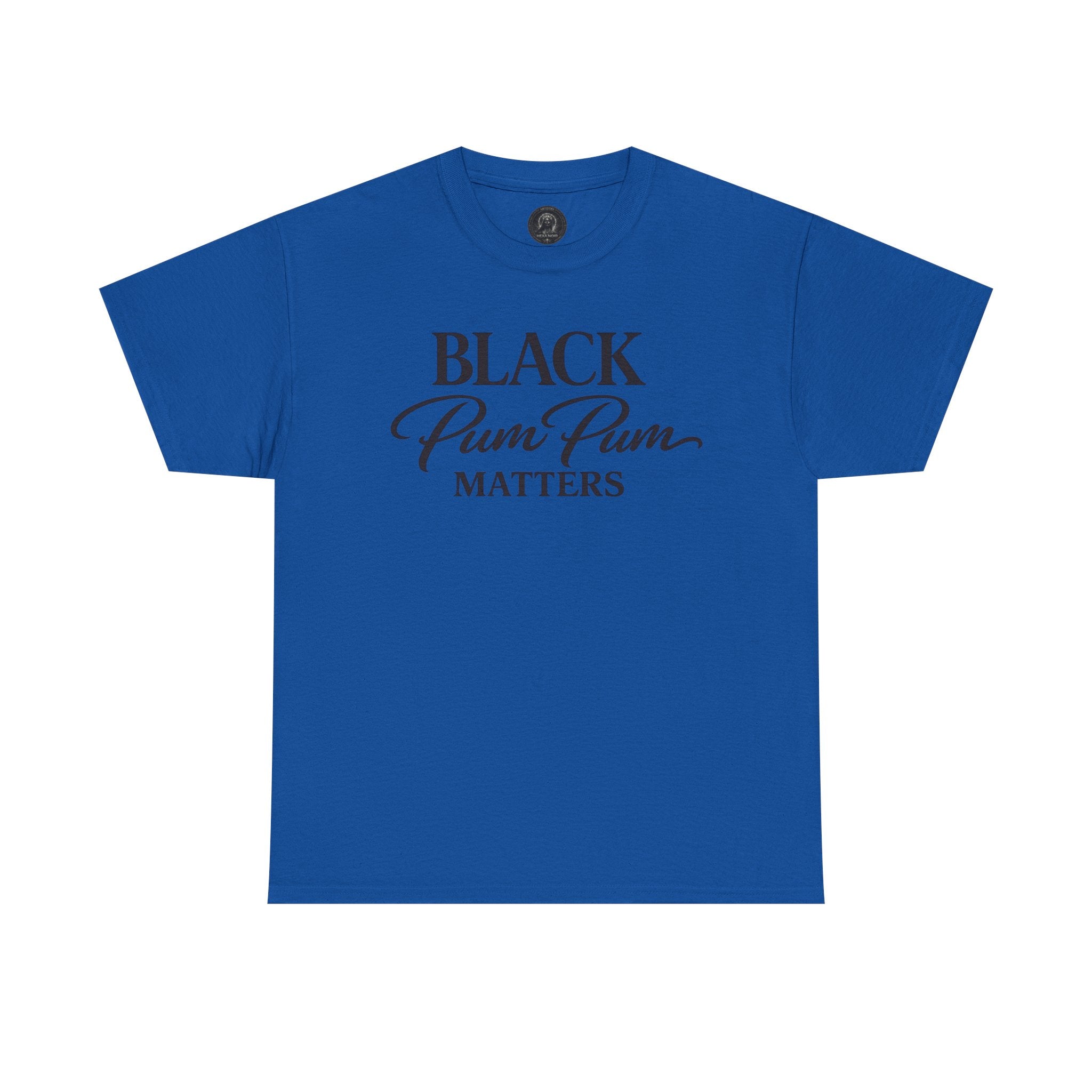 House of H/N Tee BLACK PUM PUM MATTERS