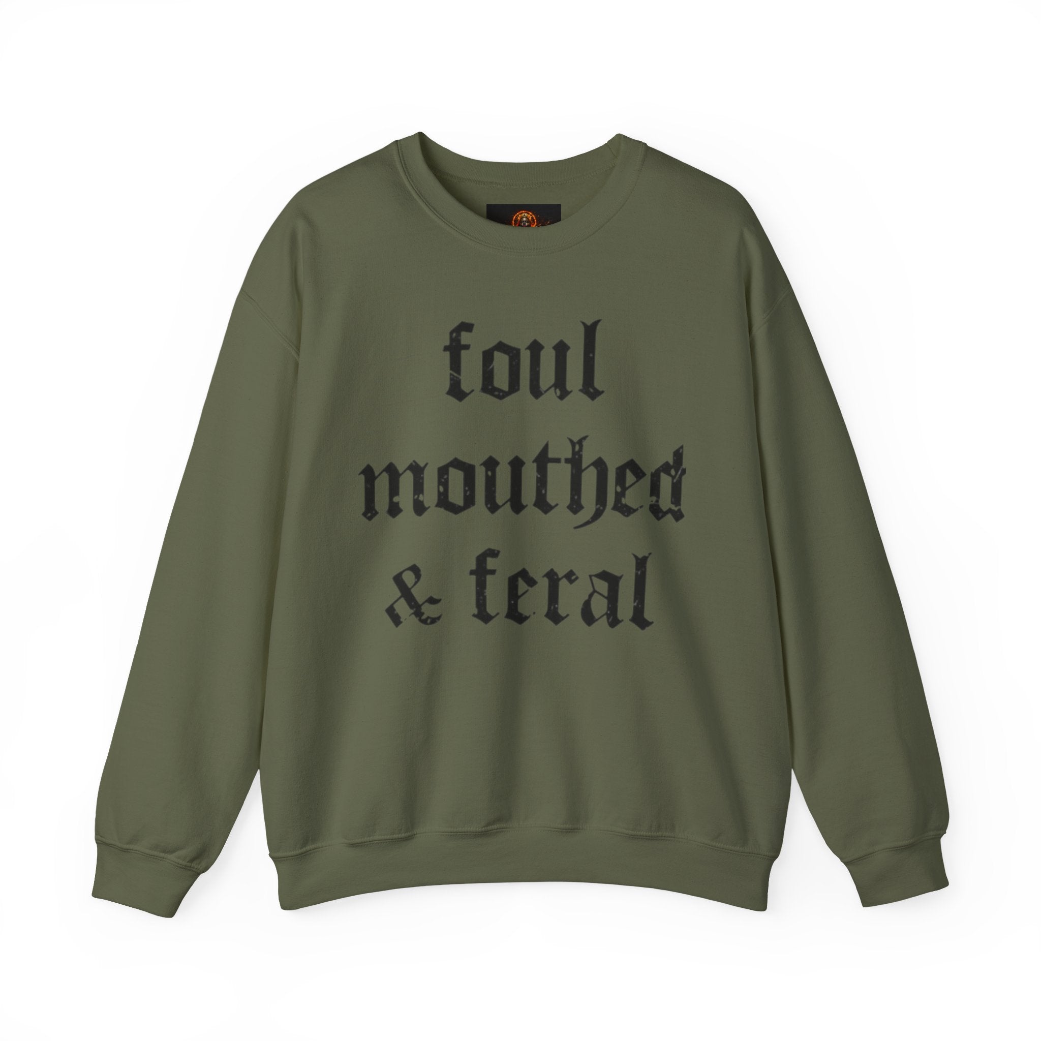 Foul-Mouthed & Feral Crewneck Sweatshirt