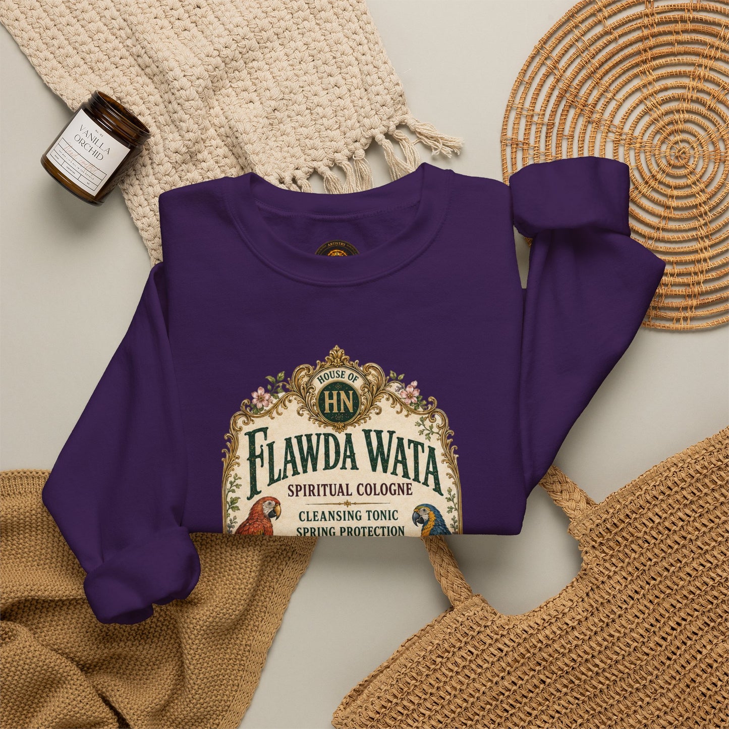 Hexa Noir Flawda Wata Spring Herbal Apothecary Design
