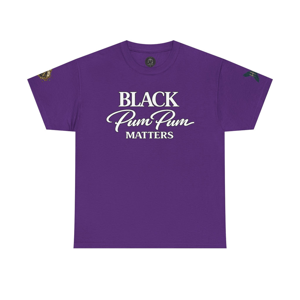 House of H/N Tee BLACK PUM PUM MATTERS