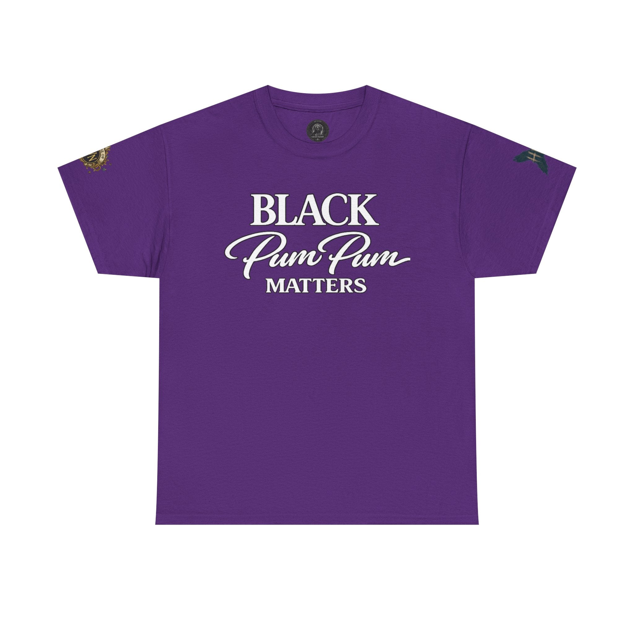 House of H/N Tee BLACK PUM PUM MATTERS
