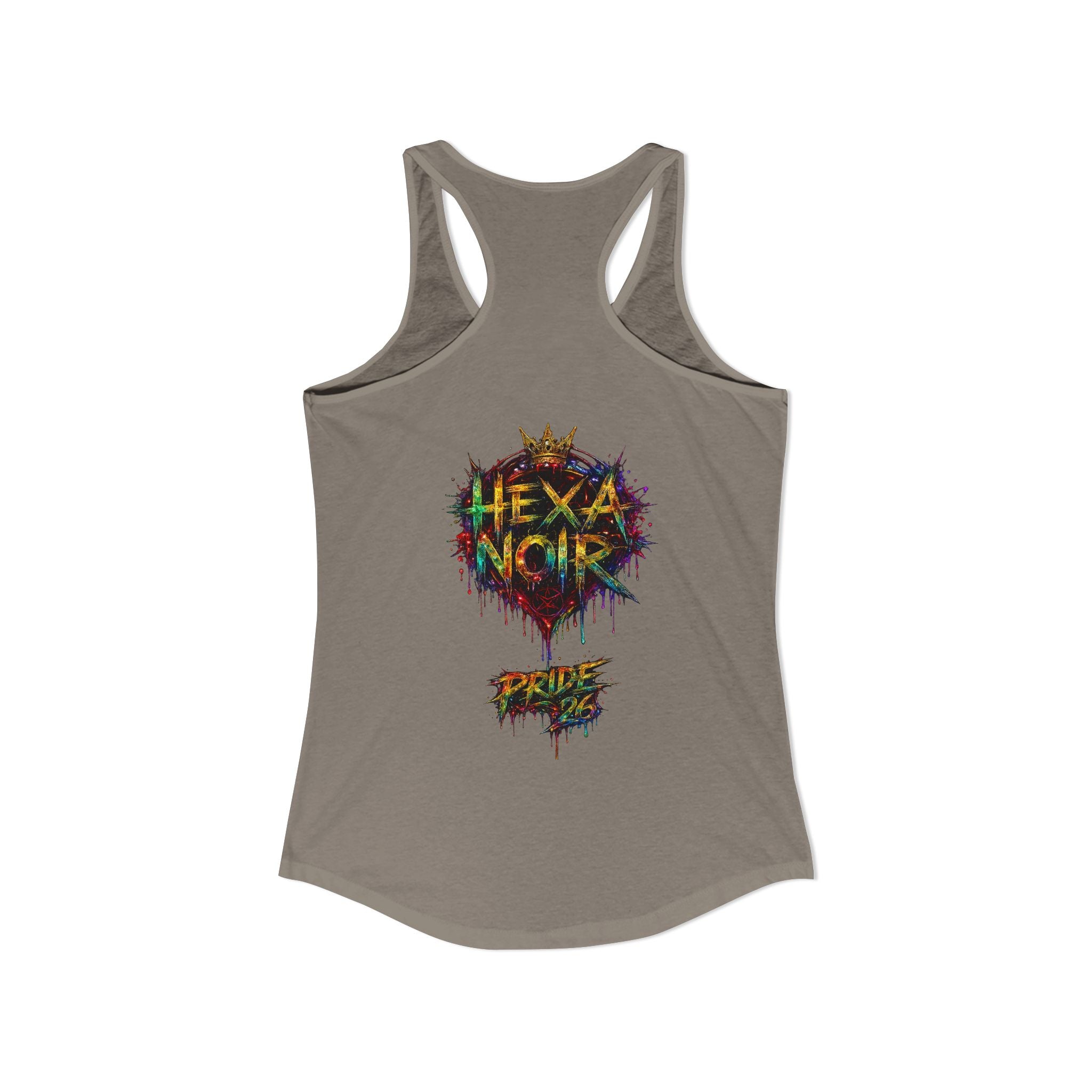 Kiss More Studs Racerback Tank  | Hexa Noir Pride '26