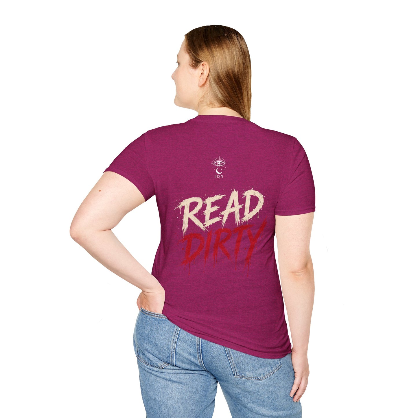 Book Smug  Lettering Tee  – Dark Romance Reader Aesthetic