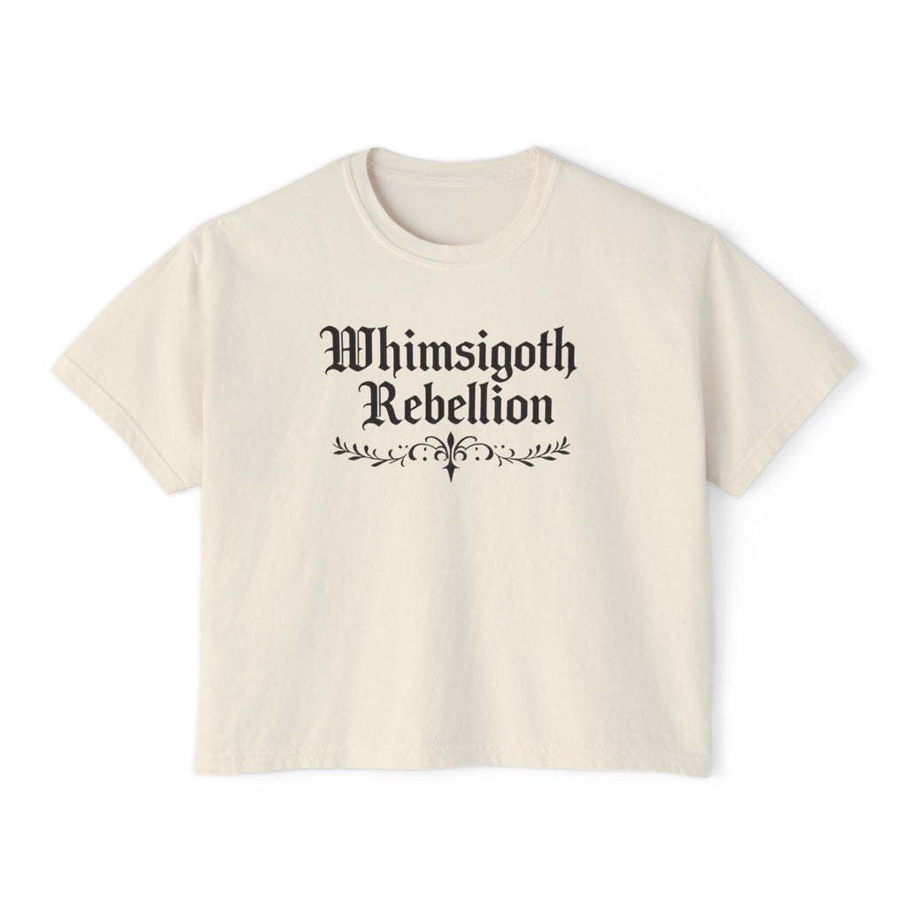 Whimsigoth Rebellion Boxy Unisex Gothic Graphic Tee