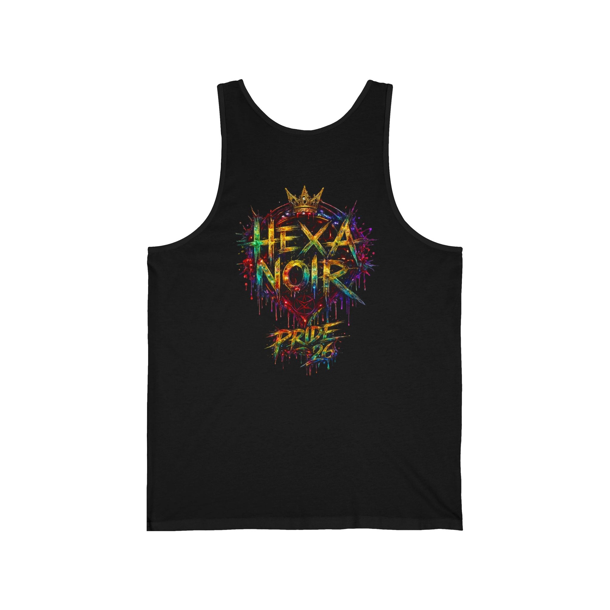Kiss More Trans Guys Rainbow Tank| Hexa Noir Pride '26