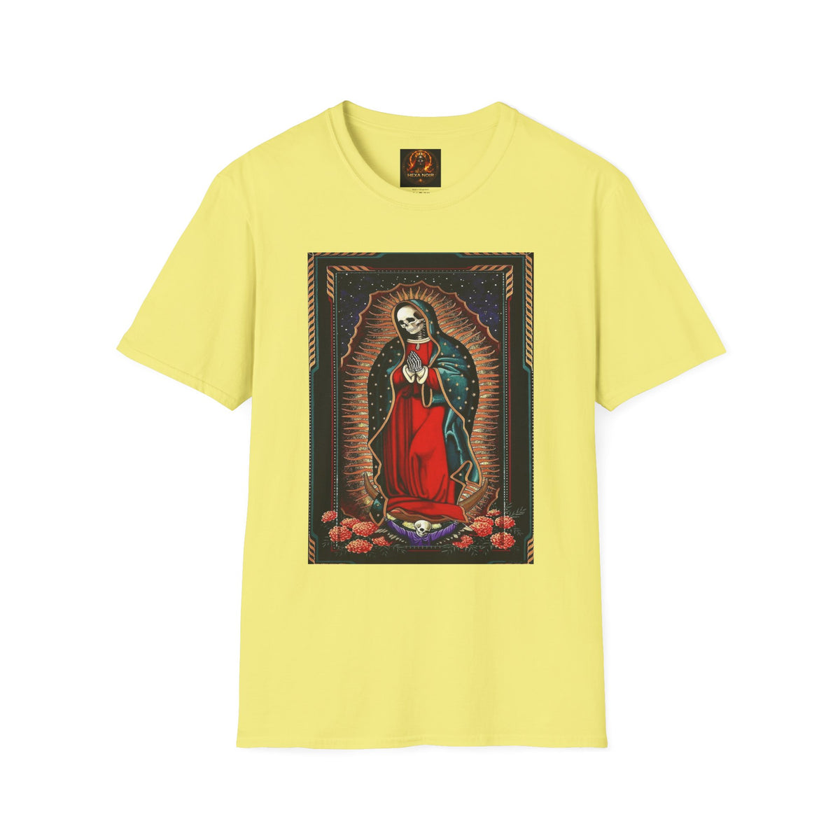 Día de los Muertos Skeleton Virgin T-Shirt, Softstyle Unisex Tee