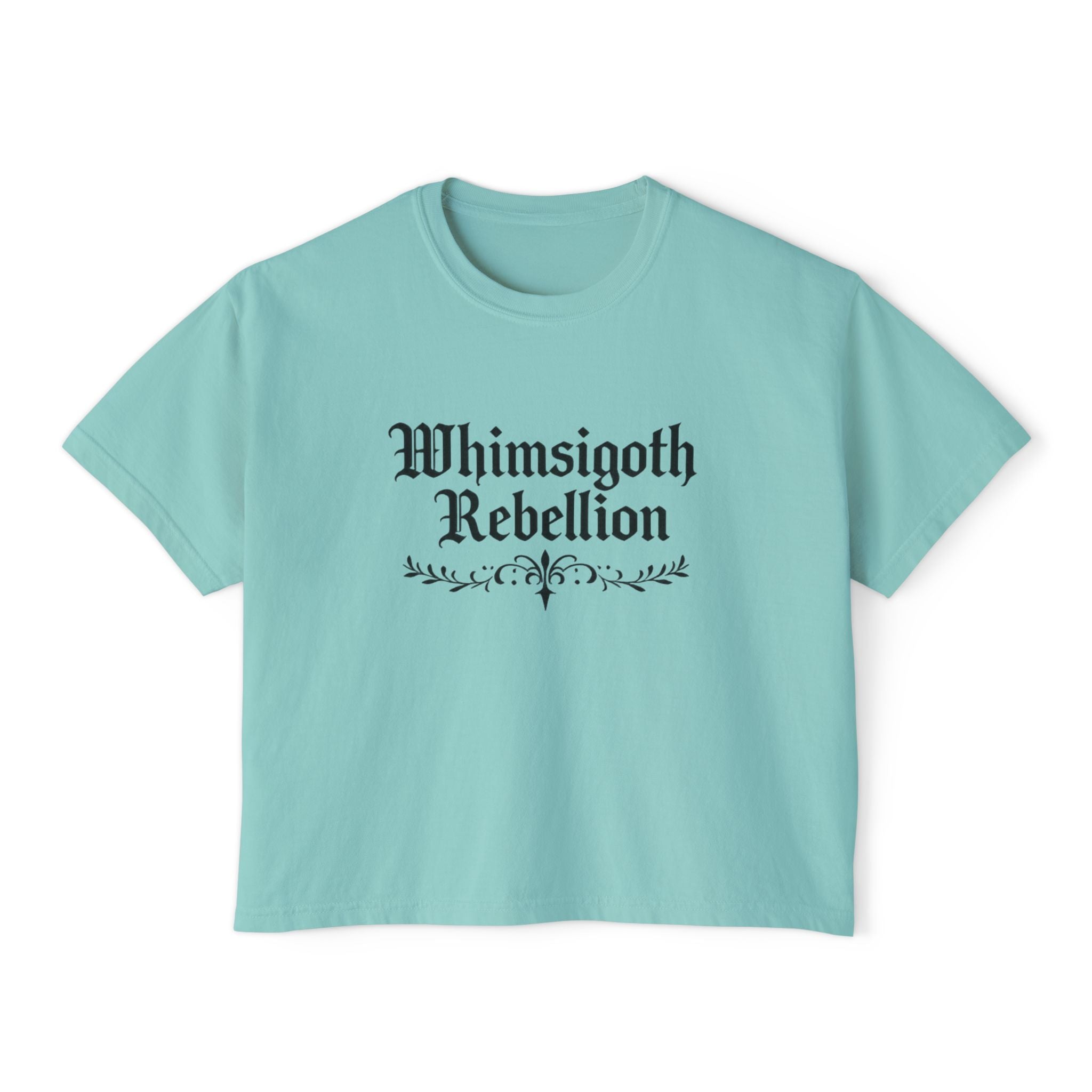 Whimsigoth Rebellion Boxy Unisex Gothic Graphic Tee