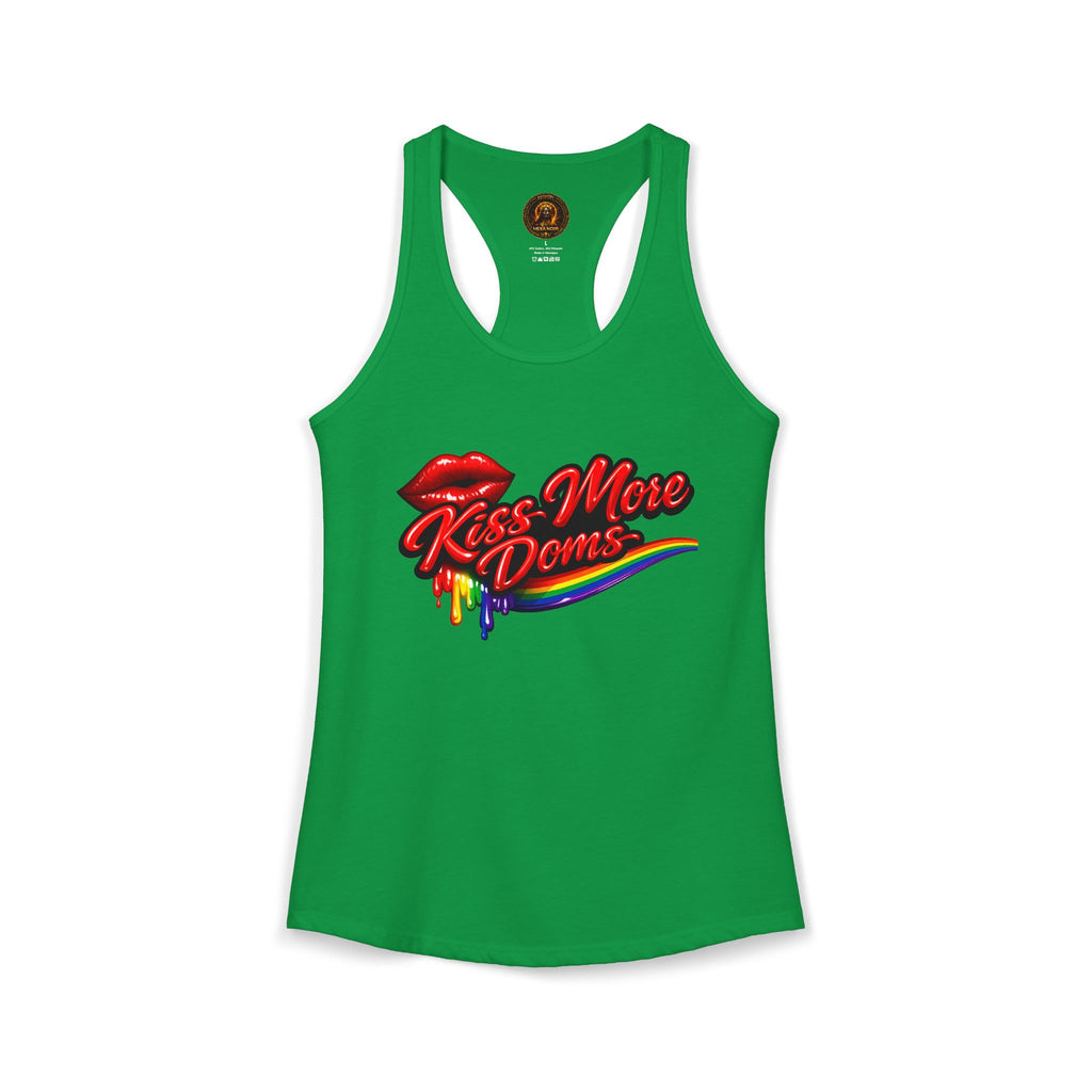 Kiss More Doms Pride Razorback Tank | Hexa Noir Pride '26
